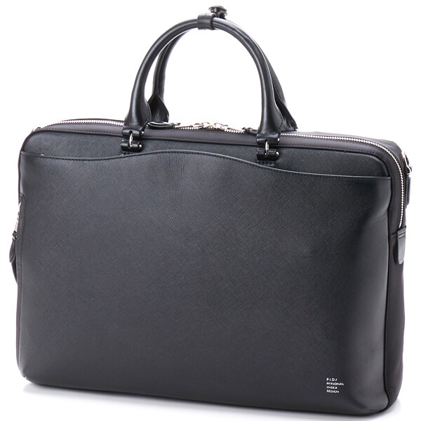 PID】レザーとナイロンのコンビ使い3WAYビジネスリュック | ピー・アイ