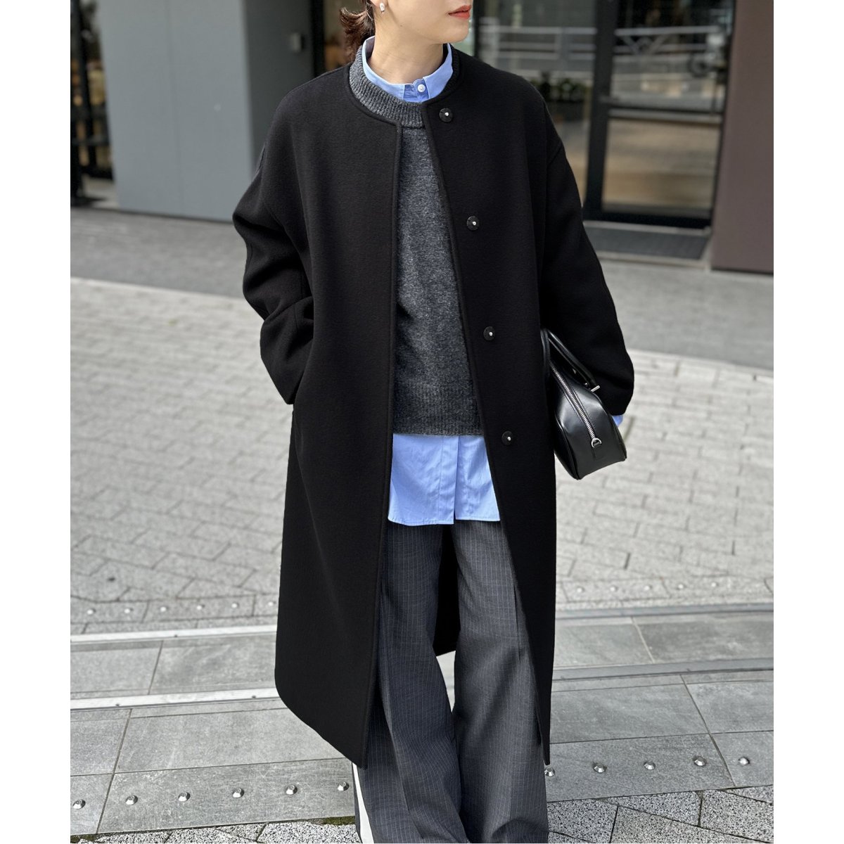 スーパー140ビーバーノーカラーコート | ジャーナルスタンダード