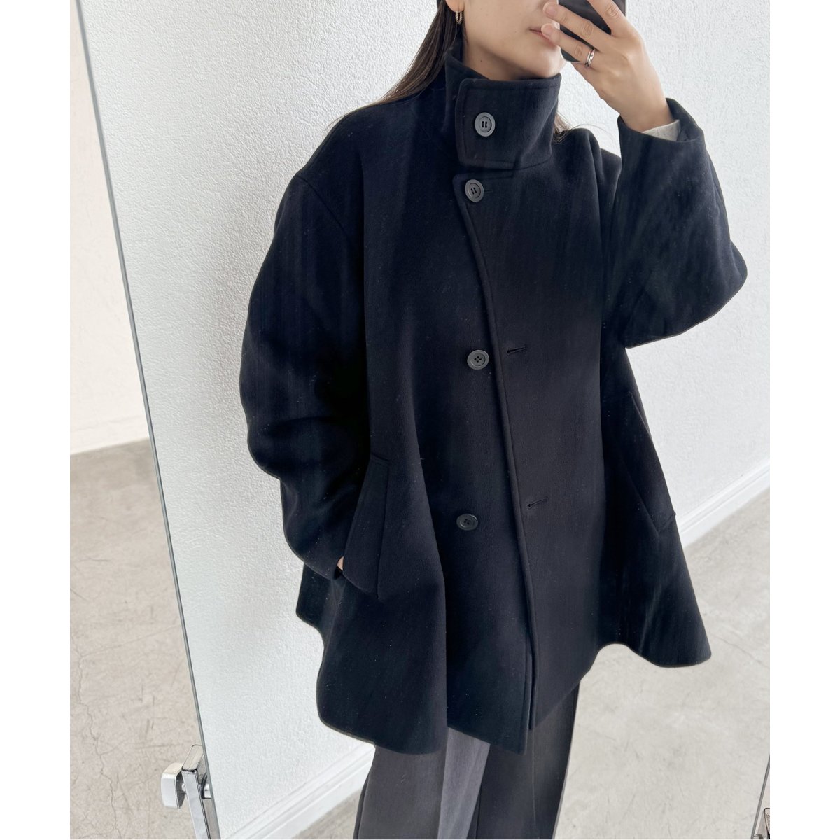 スーパー140ハイネックテントコート | ジャーナルスタンダード(JOURNAL