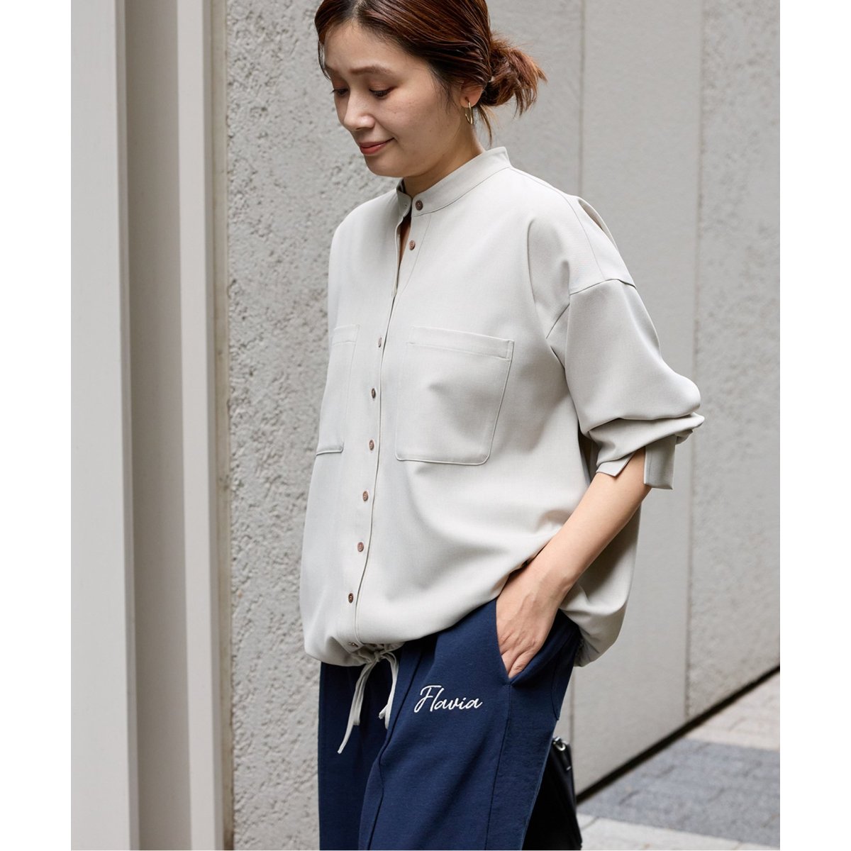 ウーリッシュツイルタックボリュームシャツ | ジャーナルスタンダード