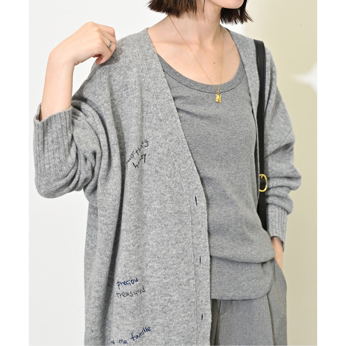 embroidery カーディガン | スローブ イエナ(SLOBE IENA) | マルイ