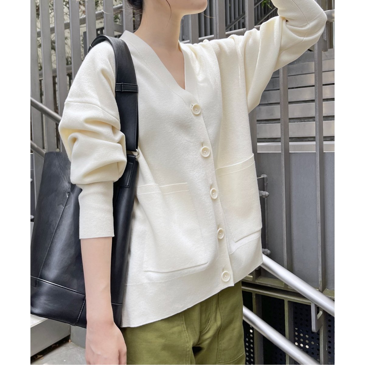 ≪追加≫ダブルジャガード ビッグカーディガン | スピック＆スパン