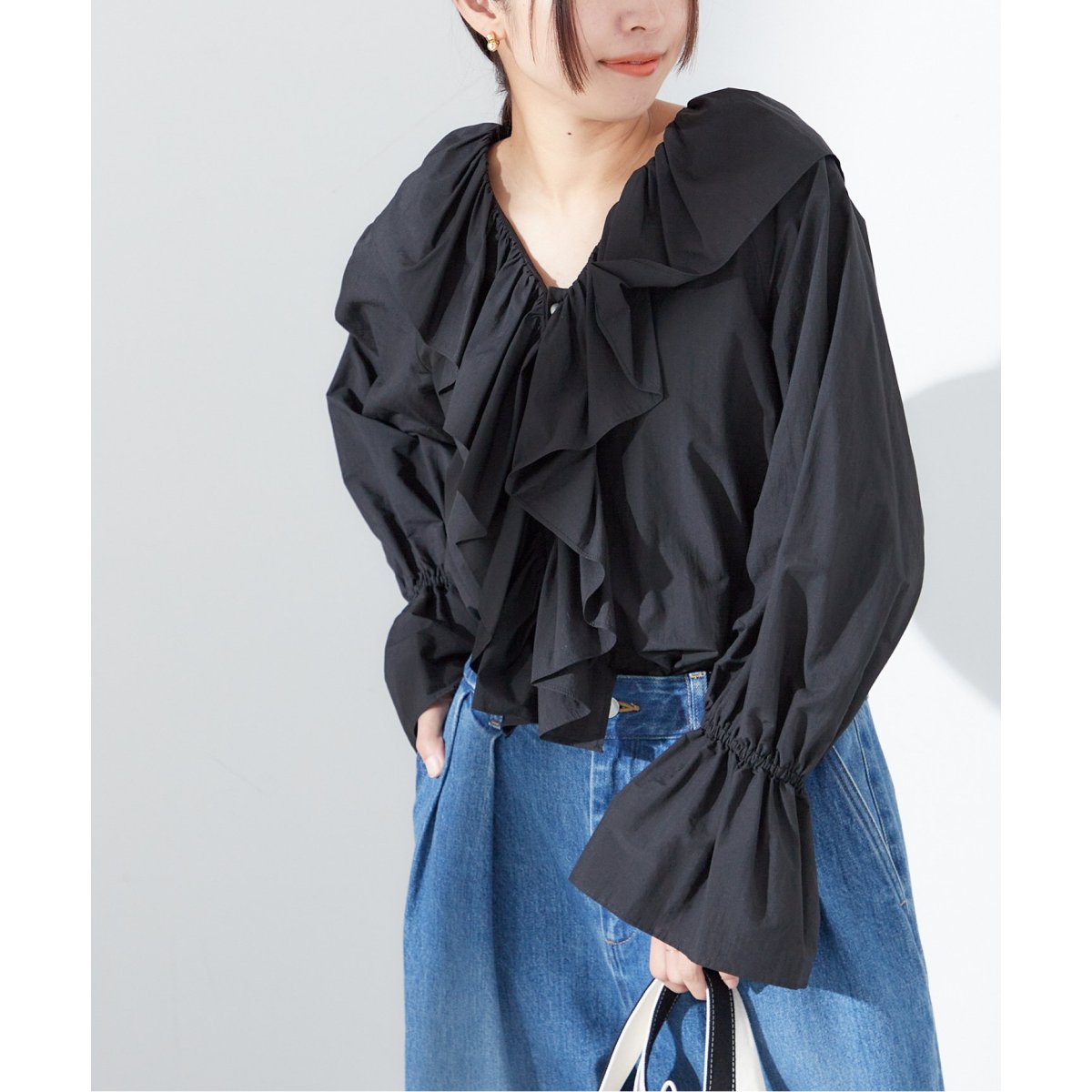 フリルカラーブラウス | ジャーナルスタンダード レサージュ(journal