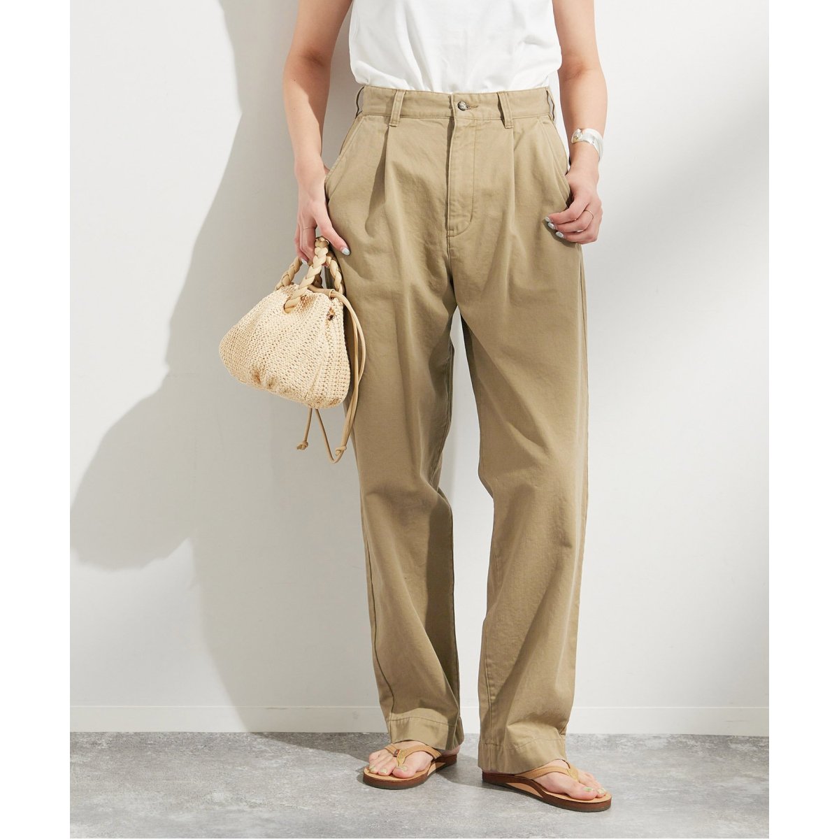 THE NEWHOUSE/ザ ニューハウス】STANLEY PANT：チノパンツ