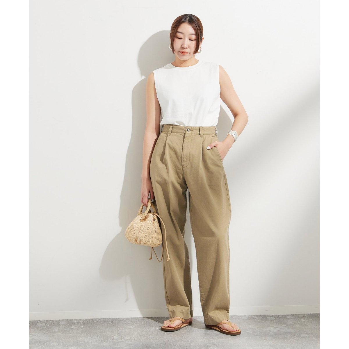 THE NEWHOUSE/ザ ニューハウス】STANLEY PANT：チノパンツ