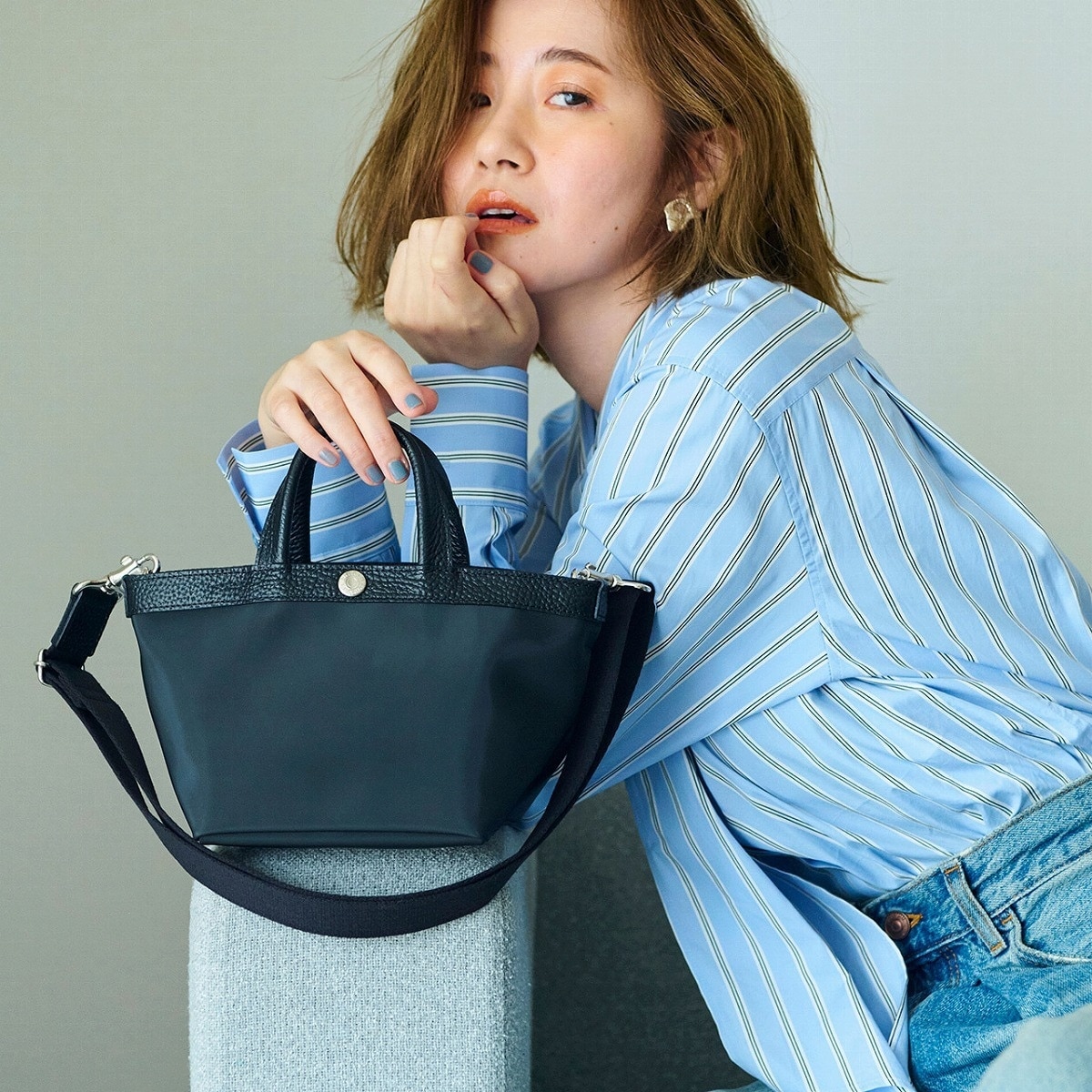 本仮屋ユイカ×Breath】コラボ 2WAY ミニ トート ショルダー バッグ