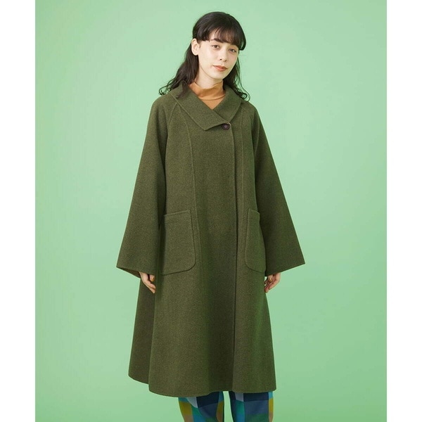 2WAY】Wフェイスリバーロングコート | ホコモモラ(JOCOMOMOLA