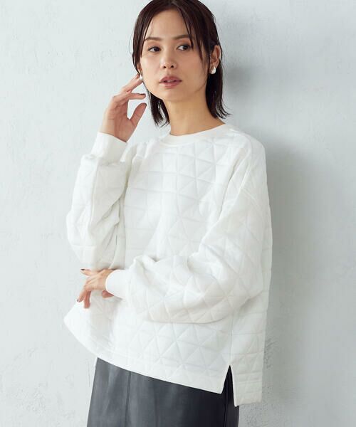 セール】 キルティング プルオーバー （スウェット）｜COMME CA ISM