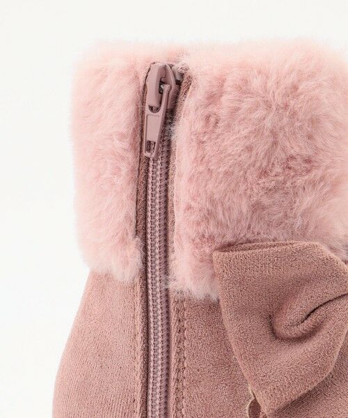 セール】 フェイクファーリボンブーツ （ブーツ（ロング丈））｜ANY