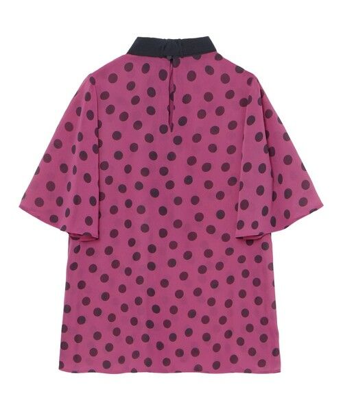 セール】 【セットアップ対応商品】ポルカドットボウタイ ブラウス