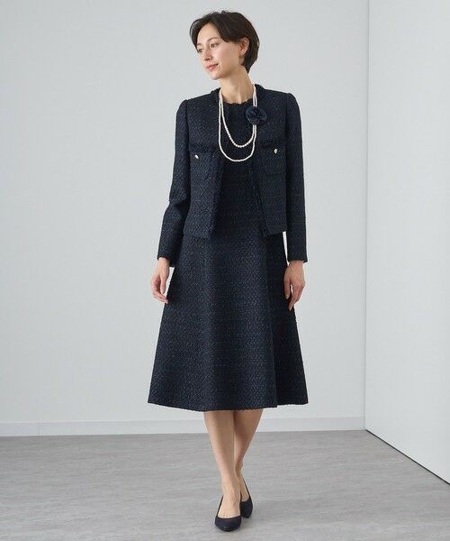 セール】 【Eternal Line 2024】ミックスツイードノーカラー