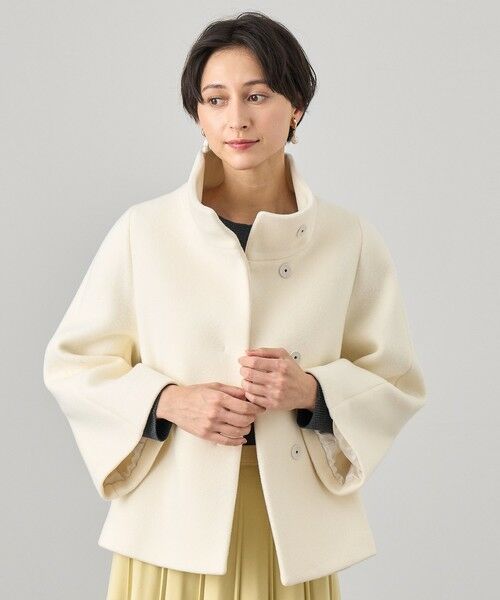 セール】 ウールビーバーショートコート （その他アウター）｜ANAYI