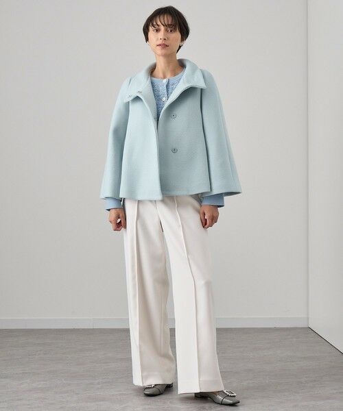 セール】 ウールビーバーショートコート （その他アウター）｜ANAYI