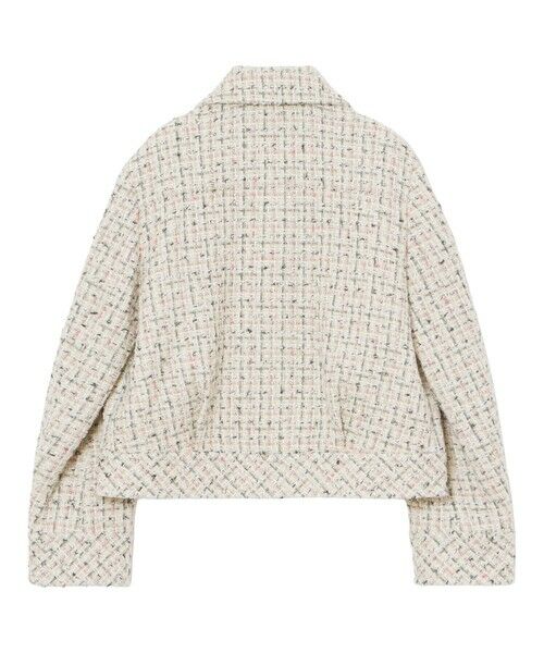 セール】 【セットアップ対応商品】ファンシーラメツイードブルゾン