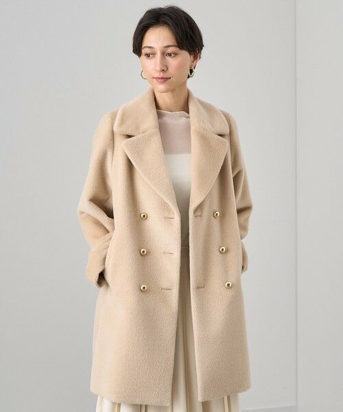 セール】 アルパカシャギーピーコート （ピーコート）｜ANAYI / アナイ