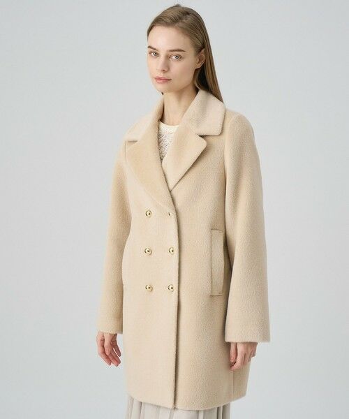 セール】 アルパカシャギーピーコート （ピーコート）｜ANAYI / アナイ