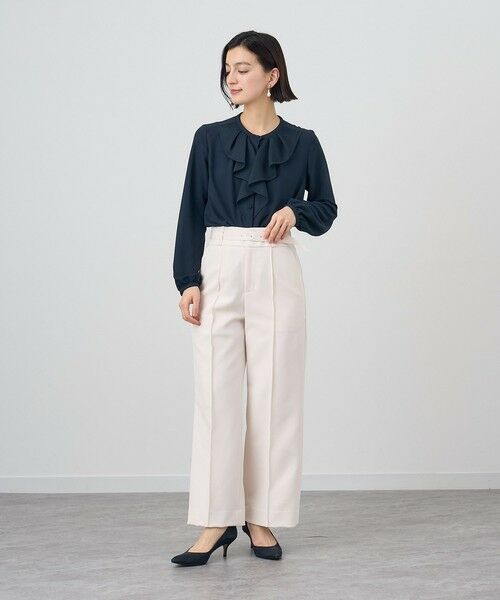 Eternal Line 2025】ジョーゼットカラミラッフル ブラウス （シャツ