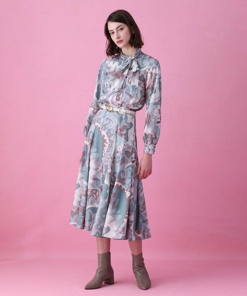 セール】 【セットアップ対応商品】アートフラワープリントサイド