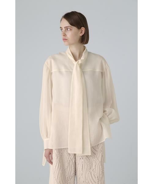 セール】 ◇ソフトオーガンジーブラウス （シャツ・ブラウス）｜ADORE