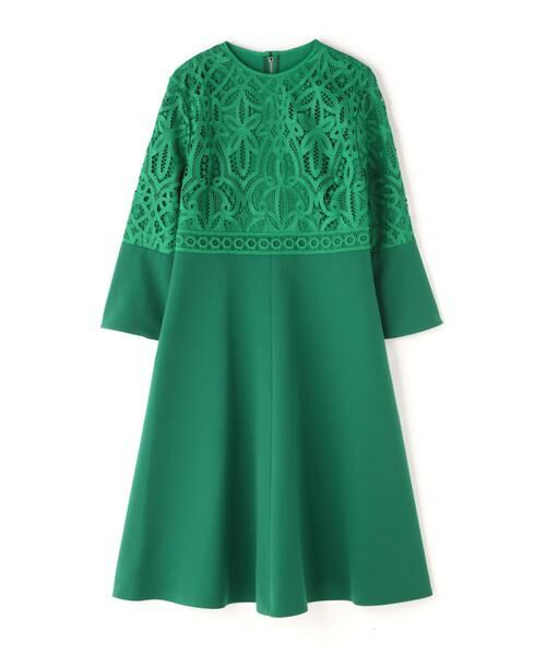 セール】 フラワーオーナメントレースワンピース （ワンピース