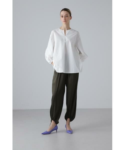 セール】 ◇ファンクショナルストレッチタックフレアブラウス （シャツ