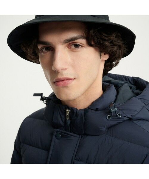 セール】 キルティングインサレーションダウンジャケット フード