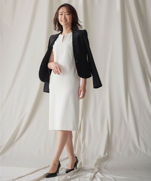 LUIZA / Iラインワンピース （ロング・マキシ丈ワンピース）｜BEIGE