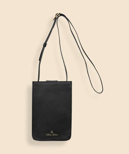 カウレザー スクエア ミニクロスボディバッグ （ショルダーバッグ