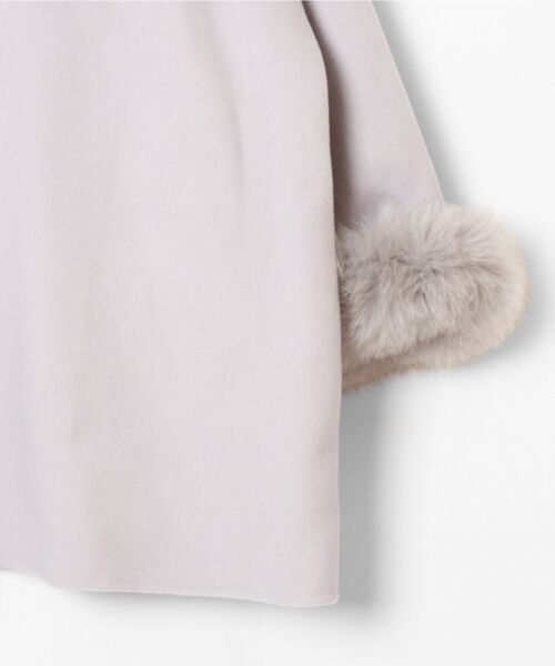 ポンチョ風トリミングコート （その他アウター）｜GRACE CONTINENTAL