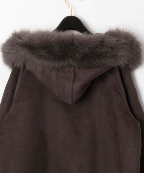 ポンチョ風トリミングコート （その他アウター）｜GRACE CONTINENTAL