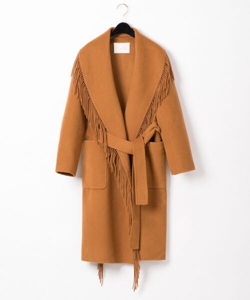 セール】 リバーフリンジコート （その他アウター）｜GRACE