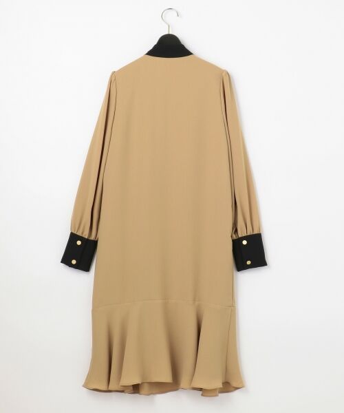 ヘムフレアボウタイワンピース （ミニ丈・ひざ丈ワンピース）｜GRACE