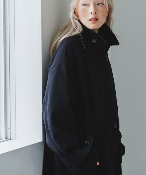 セール】 BIGカラーミドルコート （その他アウター）｜KBF