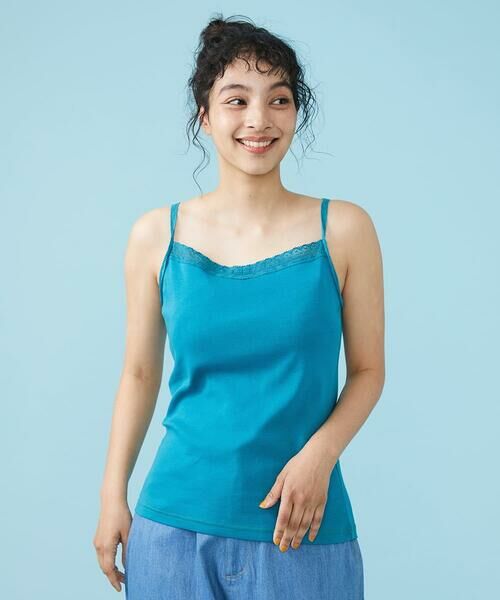 セール】 【2WAY】フライス レースキャミソール （タンクトップ