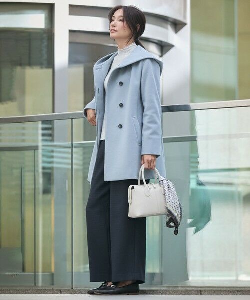 セール】 ショートビーバー フーデット コート （その他アウター）｜J