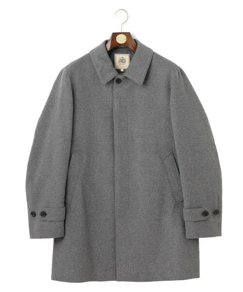 定番】ウールカシミアビーバー ドレスカーコート （ステンカラーコート