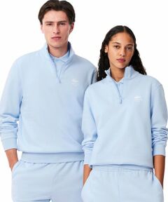 セール】 ネームジャカードモックネックスウェット トレーナー