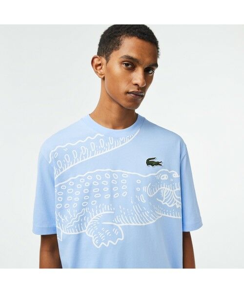 セール】 オーバーサイズヴィンテージワニロゴプリントTシャツ （T