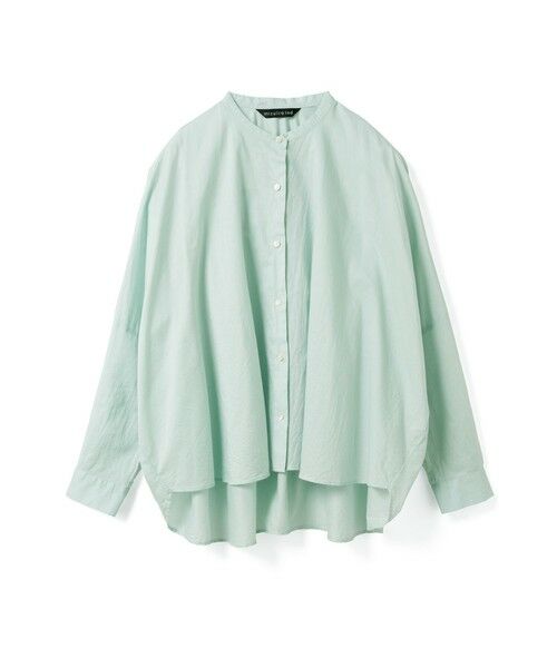 mizuiro ind バックギャザーワイドシャツ （シャツ・ブラウス