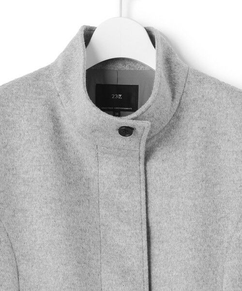 ウールカシミヤビーバー スタンドカラー コート （その他アウター