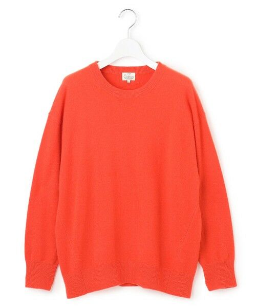 セール】 【Oggi2月号掲載/洗える】ピュアカシミヤ クルーネック