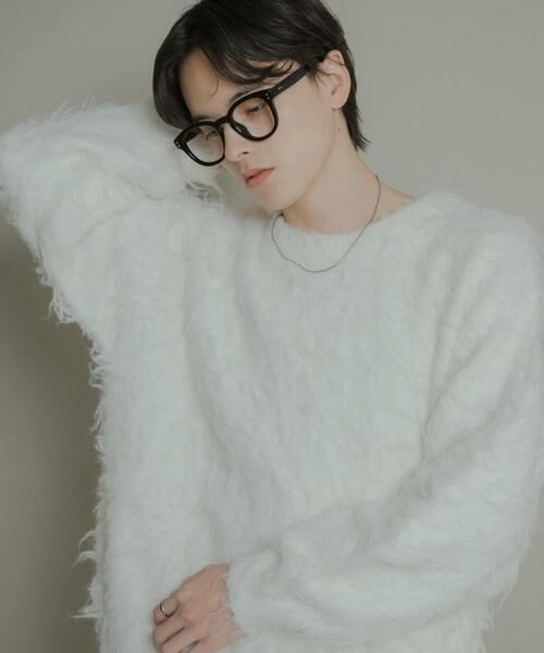 セール】 『洗濯可』シャギークルーネックニット （ニット・セーター