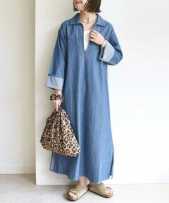 セール】 SPRINTEXボタニカルプリントワンピース （ワンピース