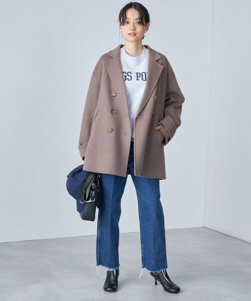 セール】 ハミルトン ウール リバー ミディ コート ◇ （ピーコート