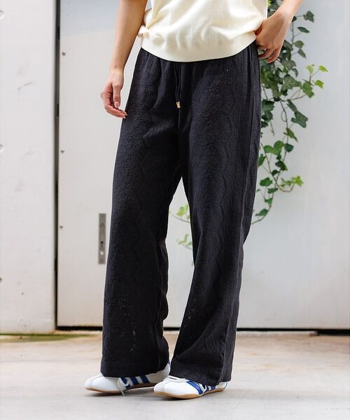 Le Melange/ル・メランジュ】ラップスカート付きレースパンツ【セット