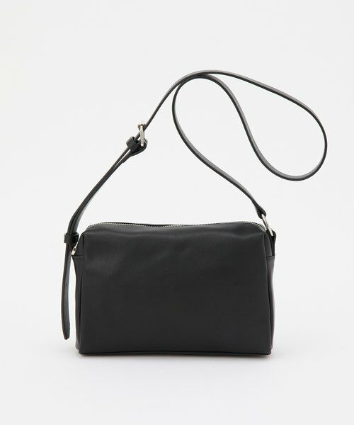 レザースクエアショルダーバッグ （ショルダーバッグ）｜russet