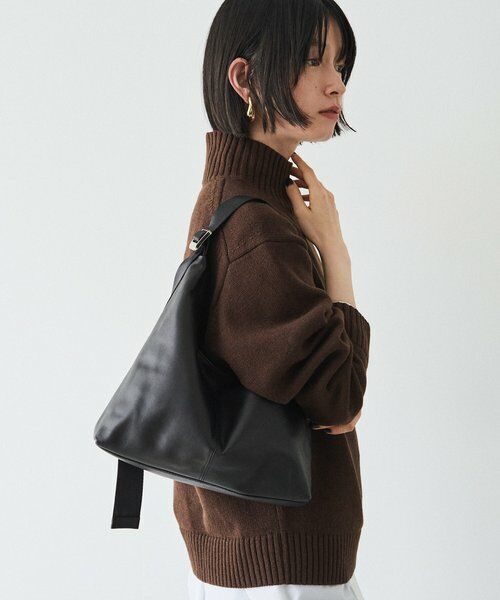 レザーホーボーバッグ M （ショルダーバッグ）｜russet / ラシット