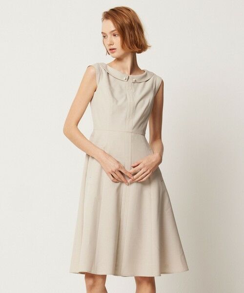 セール】 【消臭】SUMMER ENTRANCE 襟付きドレス （ロング・マキシ丈