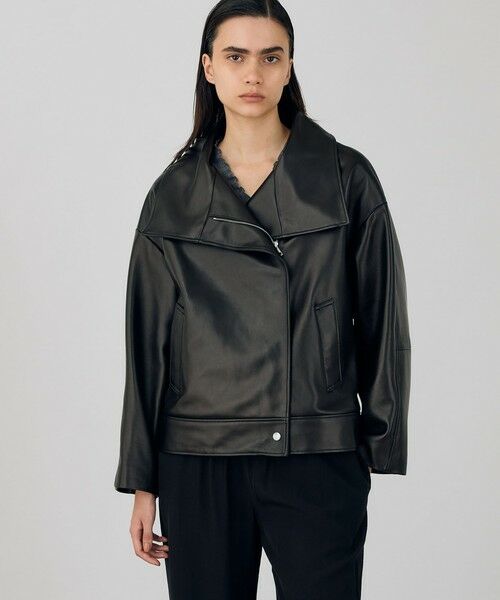 レザー ライダースブルゾン （レザーブルゾン・ジャケット