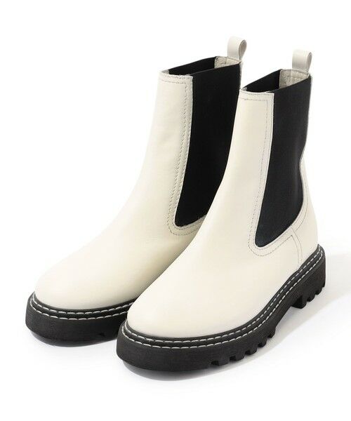 セール】 GALERIE VIE LOVO サイドゴアブーツ （フラットシューズ